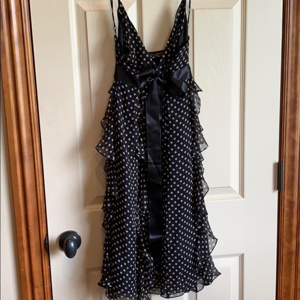 3/$20. BCBGMaxazria cute dress. Polka dots!
